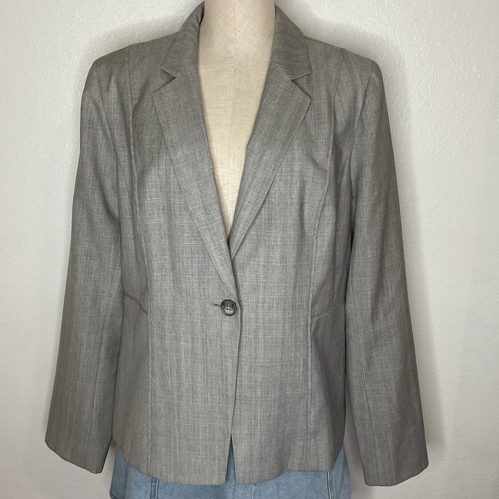 Classiques Entier 100% Wool Lined Blazer Career